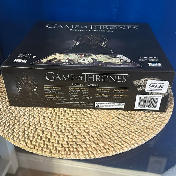 Game of Thrones Puzzle of Westeros Jigsaw 1400+ Pieces 4D Cityscape - Picture 2 of 5